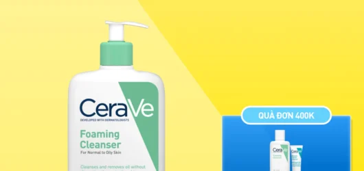 Sữa rửa mặt CeraVe Foaming 473ML — Sạch sâu, dịu nhẹ