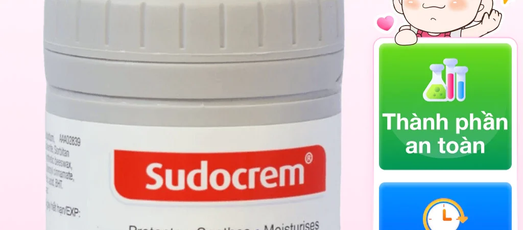 Kem chống hăm tã Sudocrem Baby Care Cream 60g