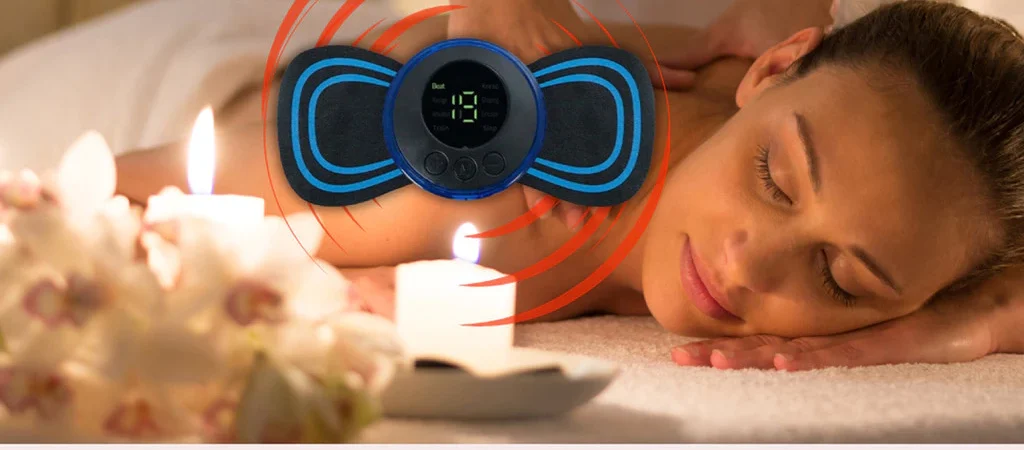 Miếng Dán Massage Xung Điện Mini cho Chân, Cổ, Vai Gáy