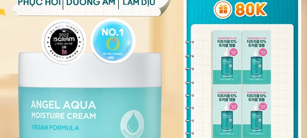 Beyond Angel Aqua — Kem dưỡng ẩm làm dịu, 229.500₫