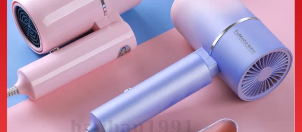 Máy sấy tóc gấp gọn 2600W — Nhanh khô, bảo hành 12 tháng
